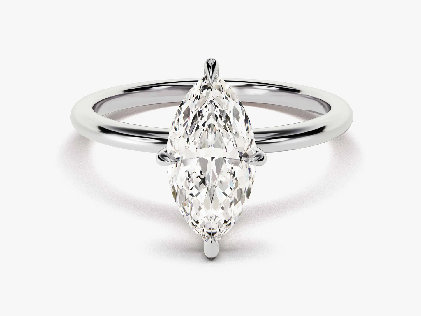 Verlobungsring mit Marquise Diamant